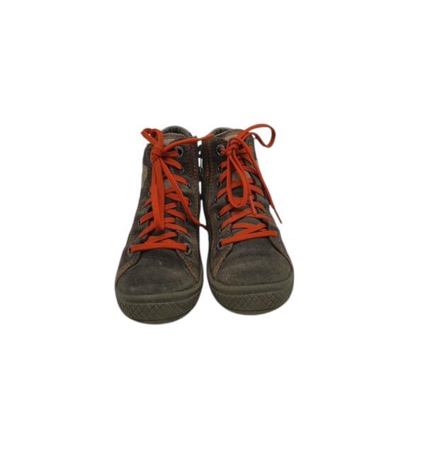 Adidasi copii Superfit 29, material textil, piele intoarsa, maro - imagine 3