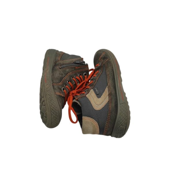 Adidasi copii Superfit 29, material textil, piele intoarsa, maro - imagine 4