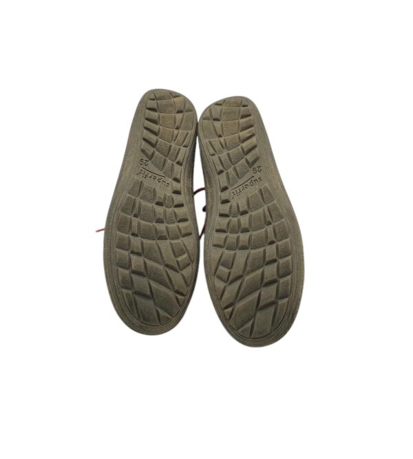 Adidasi copii Superfit 29, material textil, piele intoarsa, maro - imagine 5