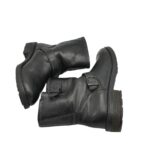 Cizme dama 5th Avenue 40 piele, negru - imagine 4