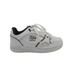 Adidasi barbati New Yorker 42, imitatie de piele, material textil, alb