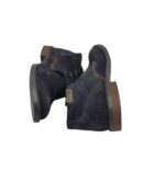 Ghete barbati Bugatti 41, piele intoarsa, bleumarin - imagine 4
