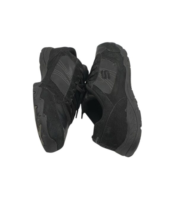 Adidasi barbati Skechers 40, piele, piele intoarsa, negru - imagine 4