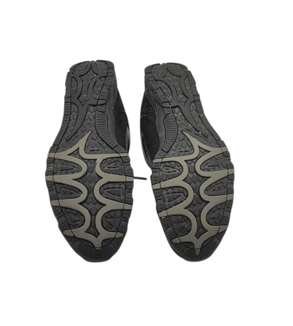 Adidasi barbati Skechers 40, piele, piele intoarsa, negru - imagine 5