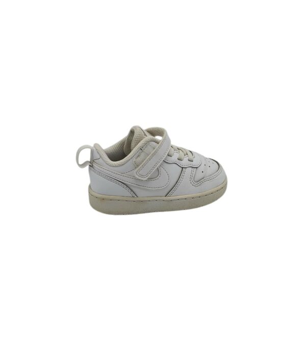 Adidasi copii Nike 24, piele, imitatie de piele, alb - imagine 1