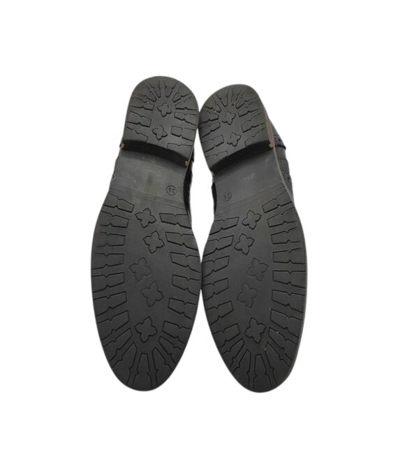 Botine dama Anna Field 39, piele, negru - imagine 5