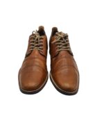 Pantofi barbati Street Shoes 45, piele, maro - imagine 3