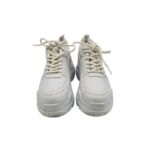 Adidasi dama Nly 36, imitatie de piele, alb - imagine 3