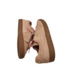 Adidasi dama Puma 42, piele intoarsa, roz - imagine 4