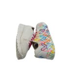 Adidasi dama Skechers 36, imitatie de piele, alb - imagine 4
