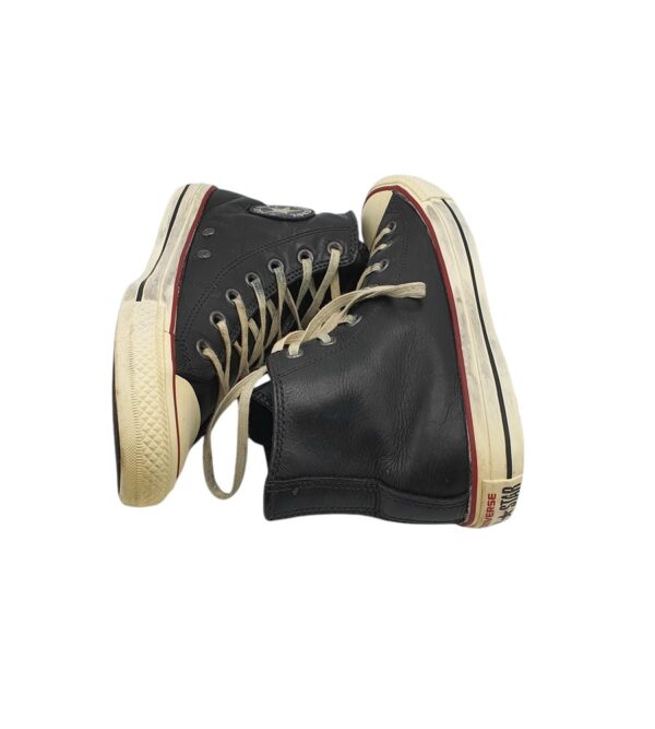 Tenisi dama Converse 37.5, piele, negru - imagine 4