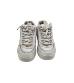 Adidasi dama Fila 37, imitatie de piele, alb - imagine 3