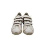Adidasi copii Adidas 30, imitatie de piele, alb - imagine 3