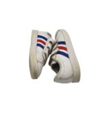 Adidasi copii Adidas 30, imitatie de piele, alb - imagine 4