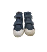 Tenisi copii 32, imitatie de piele, bleumarin - imagine 3
