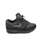 Adidasi barbati Nike 42, piele, piele intoarsa, gri negru