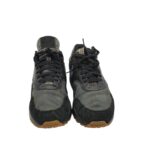 Adidasi barbati Nike 42, piele, piele intoarsa, gri negru - imagine 3