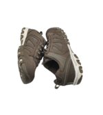 Adidasi dama Graceland 40, imitatie de piele, material textil, maro - imagine 4