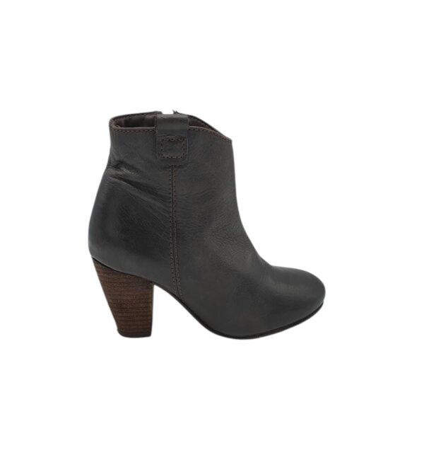 Botine dama Heavenly Feet 37, piele, negru - imagine 1