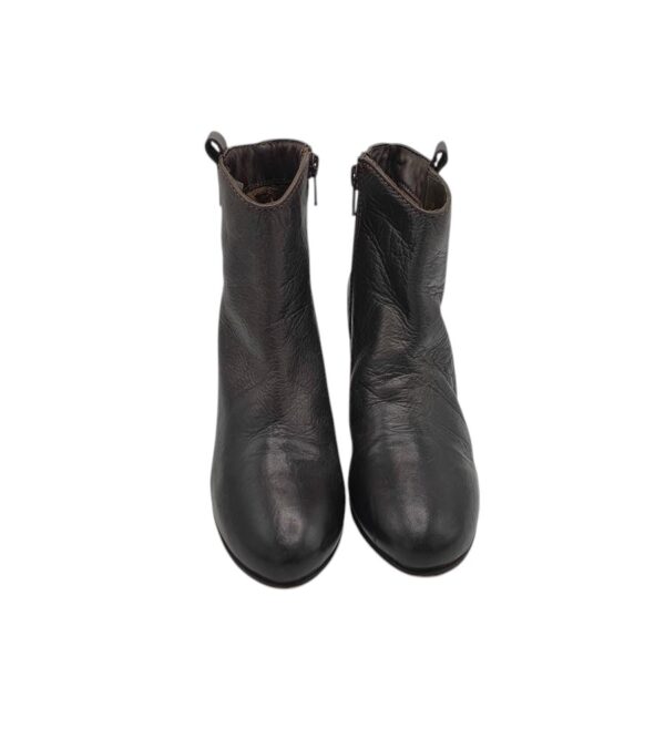 Botine dama Heavenly Feet 37, piele, negru - imagine 3