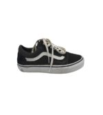 Tenisi dama  Vans 38, piele intoarsa, negru