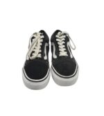 Tenisi dama  Vans 38, piele intoarsa, negru - imagine 3