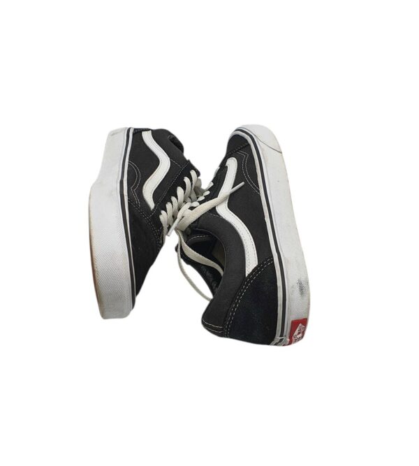 Tenisi dama  Vans 38, piele intoarsa, negru - imagine 4