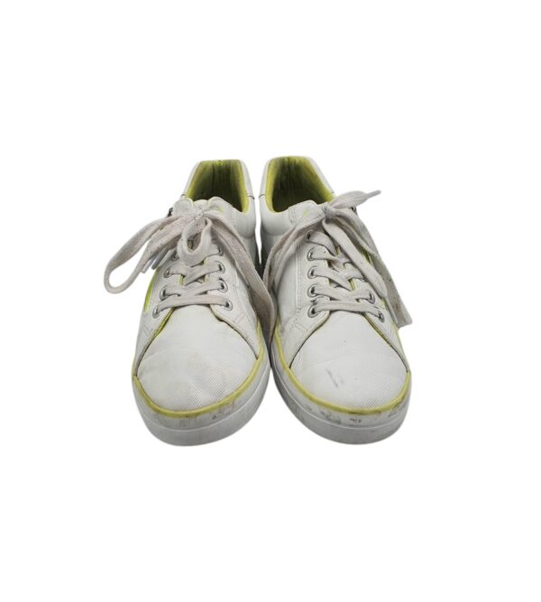 Tenisi dama Graceland 42, imitatie de piele, alb - imagine 3