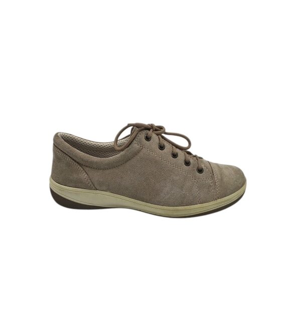 Adidasi barbati Ara 41, piele intoarsa, bej - imagine 1