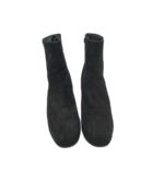 Botine dama Unisa 38, piele intoarsa, negru - imagine 3
