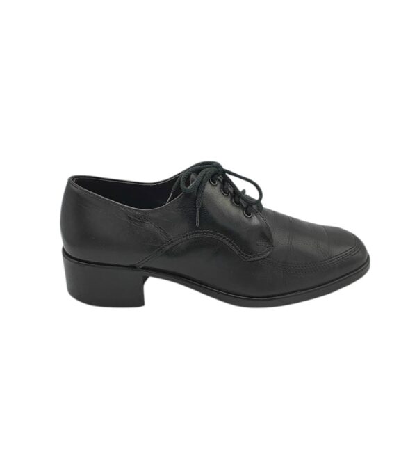 Pantofi barbati 42, piele, negru - imagine 1