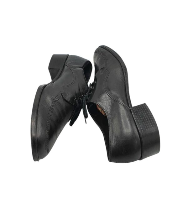 Pantofi barbati 42, piele, negru - imagine 4
