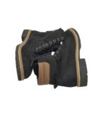 Ghete barbati Landrover 40, material textil, negru - imagine 4