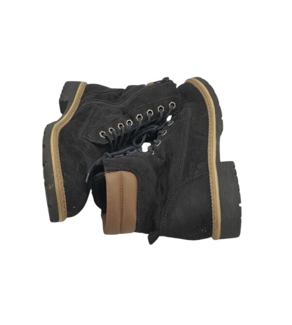 Ghete barbati Landrover 40, material textil, negru - imagine 4