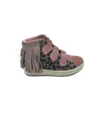 Adidasi copii Benetton 29, piele intoarsa, gri negru