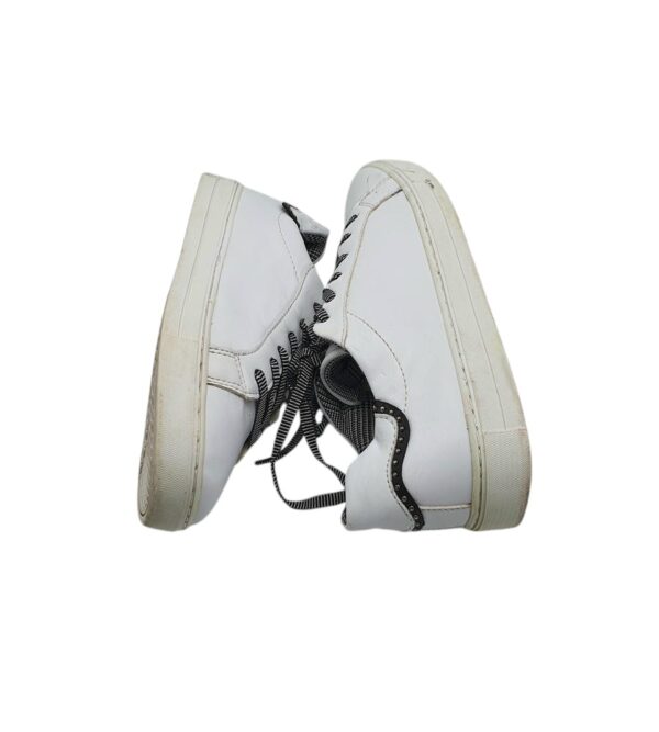 Adidasi dama Graceland 40, imitatie de piele, alb - imagine 4