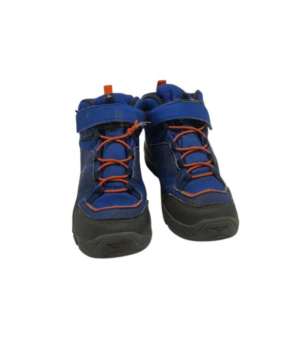 Ghete copii Quechua 34, material textil, albastru, waterproof - imagine 3