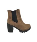 Botine dama Graceland 42, material textil, maro