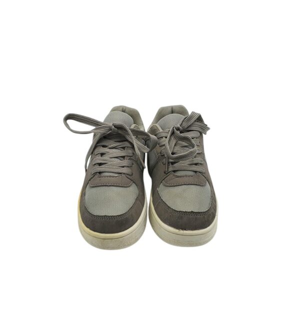 Adidasi copii Primark 32, imitatie de piele, material textil, gri - imagine 3