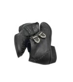Botine dama Pimkie 39, imitatie de piele, negru - imagine 4