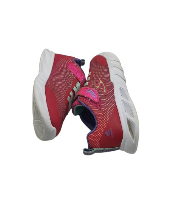 Adidasi copii Skechers 31, imitatie de piele, material textil, roz - imagine 4