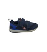 Adidasi copii Vty 36, material textil, imitatie de piele, albastru
