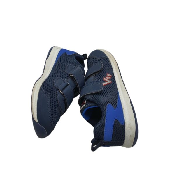 Adidasi copii Vty 36, material textil, imitatie de piele, albastru - imagine 4