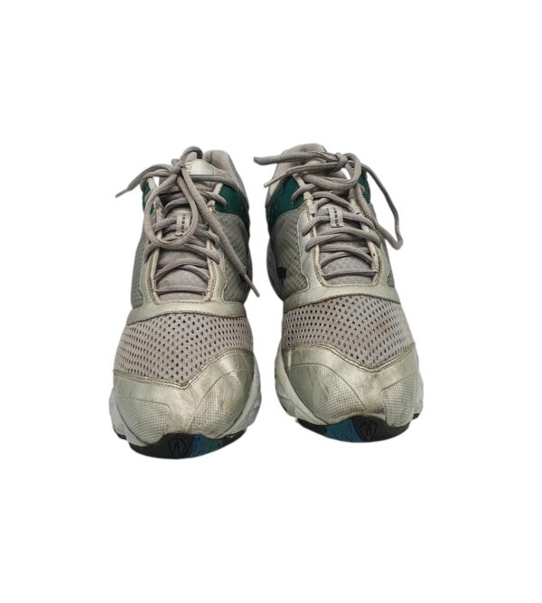 Adidasi barbati Puma 46, material textil, imitatie de piele, gri - imagine 3
