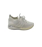 Adidasi dama La Stada 39, material textil, alb