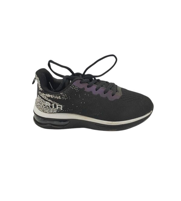 Adidasi dama Sport 40, material textil, negru alb - imagine 1