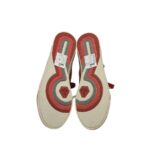 Tenisi dama Puma 37, piele, piele intoarsa, rosu - imagine 5
