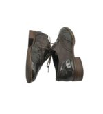 Pantofi dama Graceland 37, imitatie de piele, material textil,  negru - imagine 4