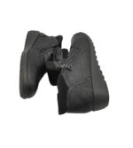 Botine dama Softlites 43, material textil, imitatie de piele, negru - imagine 4