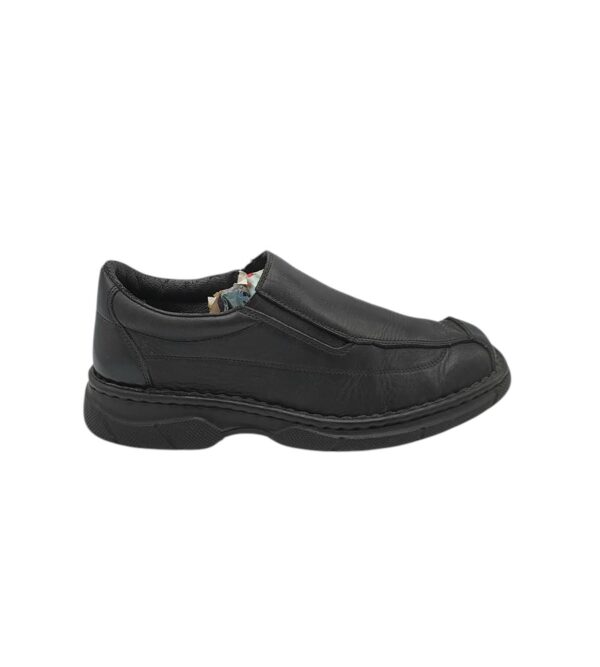 Pantofi barbati Rieker 44, piele, negru - imagine 1
